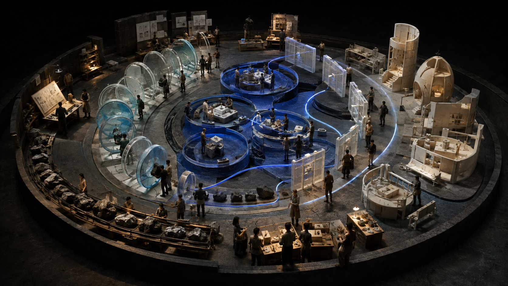 Human-led venture foundry transforming unresolved problems into testable systems and prototypes.